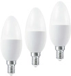 LEDVANCE 3er-Set SMART+ WiFi 4,9-W-LED-Lampe B40, E14, 470 lm, Tunable White,