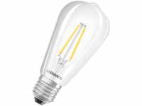 LEDVANCE SMART+ WiFi 5,5-W-LED-Lampe EDISON, E27, 806 lm, warmweiß, 2700 K, dimmbar,