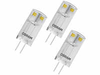OSRAM 3er-Set 0,9-W-LED-Lampe T12, G4, 100 lm, warmweiß, 12 V