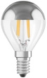 OSRAM LED FILAMENT MIRROR 4-W-LED-Tropfenlampe E14 mit Spiegelkopf, warmwei&szlig;