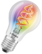 LEDVANCE SMART+ WiFi 4,5-W-LED-Lampe A60, E27, 300 lm, RGBW, 2700-6500 K, dimmbar,