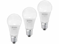 LEDVANCE 3er-Set SMART+ WiFi 9,5-W-LED-Lampe A75, E27, 1055 lm, warmweiß, 2700 K,