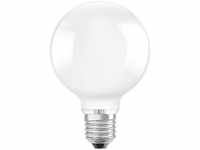 OSRAM Hocheffiziente 4-W-LED-Lampe GLOBE95, E27, 840 lm, warmweiß, 3000 K, matt, 210