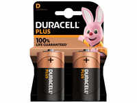 Duracell Plus Alkaline-Batterie D/Mono/LR20, 1,5V, 2er-Pack