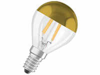 OSRAM LED Mirror Gold 4-W-Filament-LED-Lampe E14 mit Goldkuppe