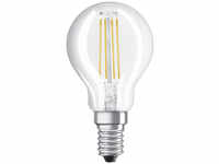 OSRAM LED RETRO Glass Bulb 5-W-Filament-LED-Tropfenlampe, E14, klar, dimmbar