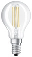 OSRAM LED RETRO Glass Bulb 5-W-Filament-LED-Tropfenlampe, E14, klar, dimmbar