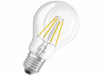 OSRAM LED STAR PLUS 4,5-W-Filament-LED-Lampe E27 mit GlowDim-Technologie, warmweiß