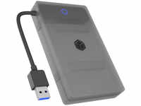 ICY BOX USB-Festplattenadapter IB-AC603b-U3, für 2,5"-SATA-Festplatten, USB 3.2,