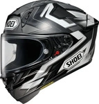 Shoei 11 18 103 2, Shoei X-SPR Pro Escalate TC-5 Integralhelm unisex Fiberglas wei&szlig;,
