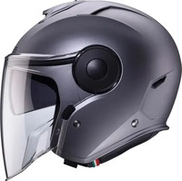 Caberg C6IA6091M, Caberg Soho Jethelm M unisex ABS grau matt, M