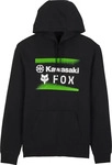 FOX 32105-001, FOX X Kawi Hoodie Herren Baumwolle schwarz, 2XL