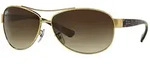 Ray-Ban 0RB3386 001/13 Gold Gr. 67/13 (mit Sehst&auml;rke)