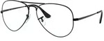 Brille Ray-Ban Vista 0RX6489 AVIATOR 2503 Schwarz Gr. 58/14