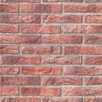 Bricoflor Backstein Tapete mit 3D Effekt in Rot Tapete mit Steinoptik Papiertapete