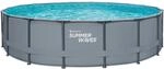 Summer Waves Rundpool Elite Anthrazit &Oslash; 549 cm x 132 cm
