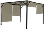 MCW Pergola Beja 3x3m Taupe