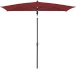 Doppler Balkonschirm 200 cm x 120 cm Bordeaux mit Hand&ouml;ffner
