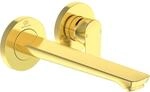 Ideal Standard Wand-Waschtischarmatur Connect Air Ausladung 22,5 cm Brushed Gold
