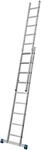 Krause Schiebeleiter Stabilo 2-teilig 2 x 9 Sprossen 4,2 x 0,88 x 1,13 m
