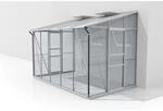 Vitavia Anlehn-Gew&auml;chshaus Ida 6500 ESG/HKP Aluminium 324,3 x 220,8 x 201,4 cm