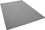 Snapstyle Feinschlingen Velour Teppich Strong Anthrazit 160x160cm