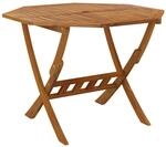vidaXL Klappbarer Gartentisch 90x75 cm Massivholz Akazie 319672