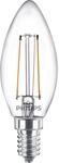 Philips LED-Leuchtmittel E14 Kerzenform 2 W 250,m 2er Set 9,7 x 3,5 cm (H x &Oslash;)