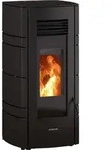 Justus Pelletofen Sia Stahl Schwarz 8 kW mit Automatik