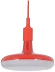 N&auml;ve Pendel inkl. LED-Tellerlampe Ufo Rot