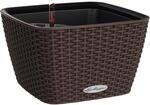 Lechuza&reg; Pflanzgef&auml;&szlig; Bacino Cottage Mokka 30 cm x 30 cm Erdbew&auml;sserungssystem