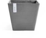 Ecopots Pflanztopf Rotterdam Grau (HxBxT) 35 x 40 x 40 cm