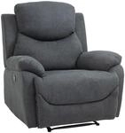 HOMCOM Relaxsessel Liege 150&deg; mit Schlaffunktion 93 x 88 x 102 cm