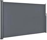 Juskys Seitenmarkise Dubai 300 x 190 cm Dunkelgrau