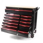 Mephisto Pro-Line BIG XXL Werkzeugwagen mit 12 Schubladen Davon 11 mit Werkzeug