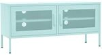 vidaXL TV-Schrank Minzgr&uuml;n 105x35x50 cm Stahl 336239