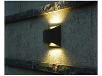 LUTEC LED-Außenwandleuchte Dodd 6,9 cm x 12,3 cm x 13 cm