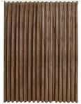 vidaXL Verdunkelungsvorhang mit Haken Samt Beige 290 x 245 cm
