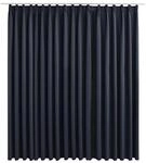 vidaXL Verdunkelungsvorhang mit Haken Anthrazit 290 x 245 cm