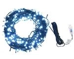 vidaXL Lichterkette 400 LEDs Indoor und Outdoor 40 m Kaltwei&szlig; 50693