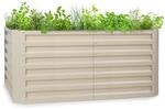 Blumfeldt High Grow Straight Hochbeet Gartenbeet 120x60x60 cm 432 L Stahl...
