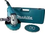 Makita Winkelschleifer 230 mm 2.200 W GA9020RFK3 mit 2 Diamantscheiben