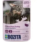 Bozita Katzen-Nassfutter Pouch HiS Pute für Katzen 85 g Bozita Katzen-Nassfutter Pouch HiS Pute für Katzen 85 g