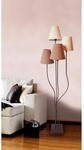 N&auml;ve Stehleuchte Twiddle 4-flammig Beige-Braun