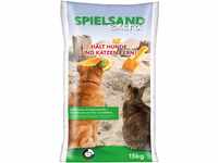 Spielsand Extra 15 kg/Sack mit abweisenden Duftstoffen für Hund und Katze