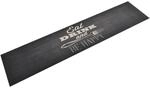 vidaXL K&uuml;chenteppich Waschbar K&uuml;che Schwarz 60x300 cm Samt 136560