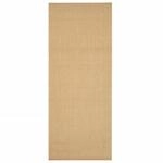 vidaXL Teppich Natur Sisal 80x200 Cm 1015788