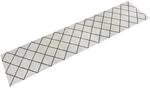 vidaXL K&uuml;chenteppich Waschbar Quadrat 60x300 cm Samt 136569