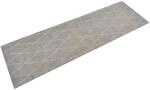 vidaXL K&uuml;chenteppich Waschbar Raute 60x180 cm Samt 136565
