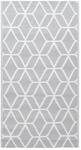 vidaXL Outdoorteppich Grau 190x290 Cm Pp 643943
